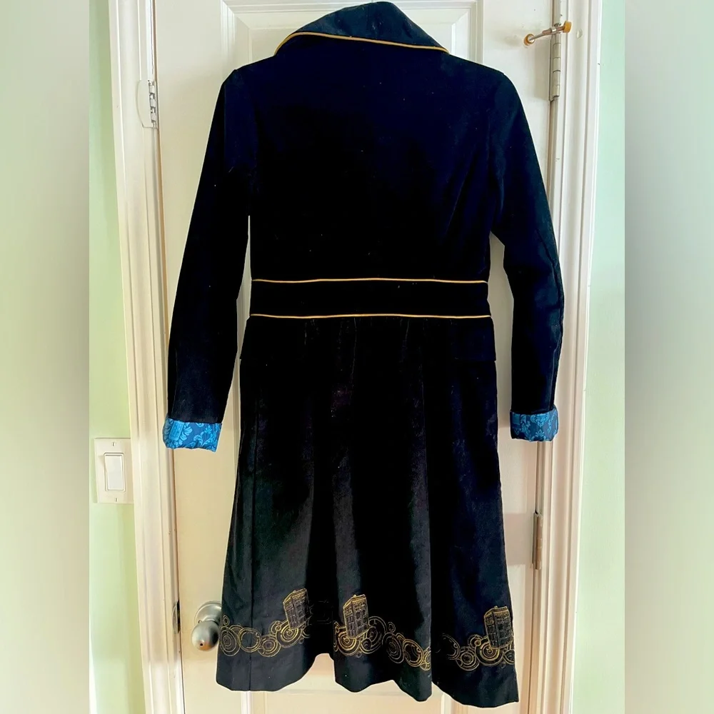 Hot Topic Doctor Who double breasted pea coat - Picture 3 of 3